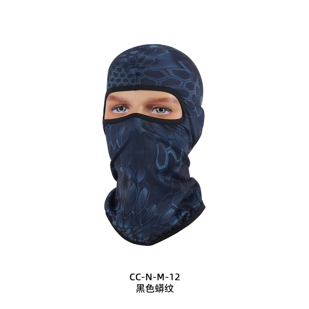 Picture of Milk Silk Lycra Soft Equipment Outdoor Cycling Bicycle Motorcycle Windproof Sunproof Dustproof Mask Mask Headband