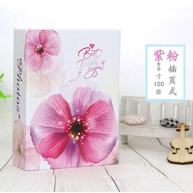 Picture of Photo album this album insert 4D large 6 inch photo plastic Korean creative children Baby souvenir book wholesale promotion