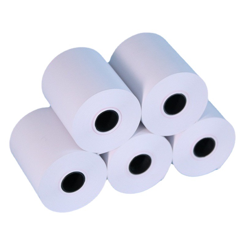 Thermal Cash Register Paper 80*80 Supermarket Front Desk Receipt Printer Paper 80X80 Receipt Paper High Clarity Bpa-Free