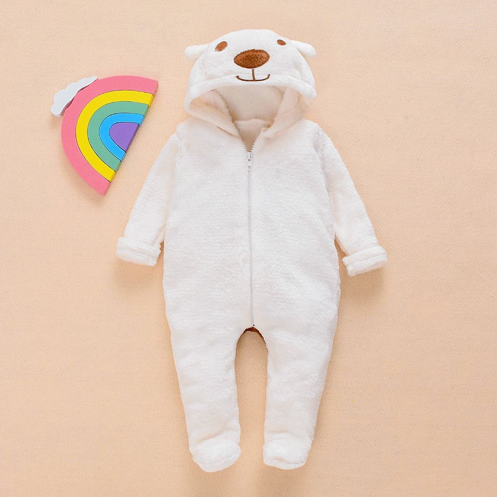 Picture of Amazon Explosions Baby jumpsuit Ha-Yi Climbing Wear Newborn Warm jumpsuit Cotton-Padded Baby Outgoing Wear