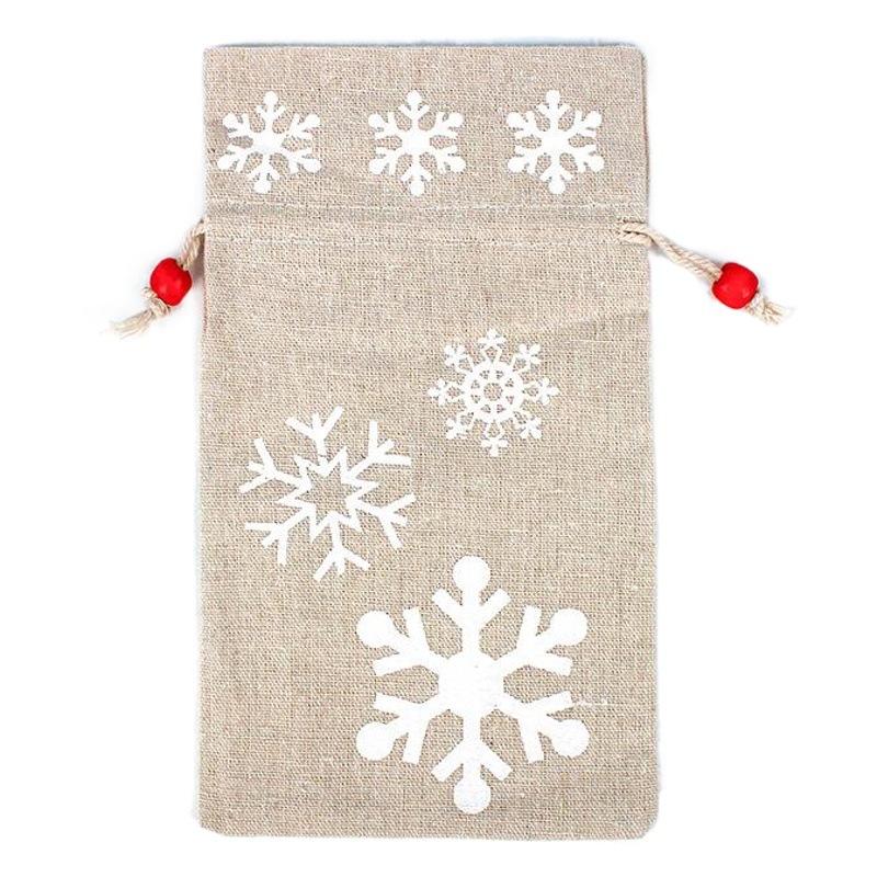 In-Stock Christmas Burlap Bags, Drawstring Gift Storage Burlap Bags, Burlap Drawstring Christmas Bags Wholesale