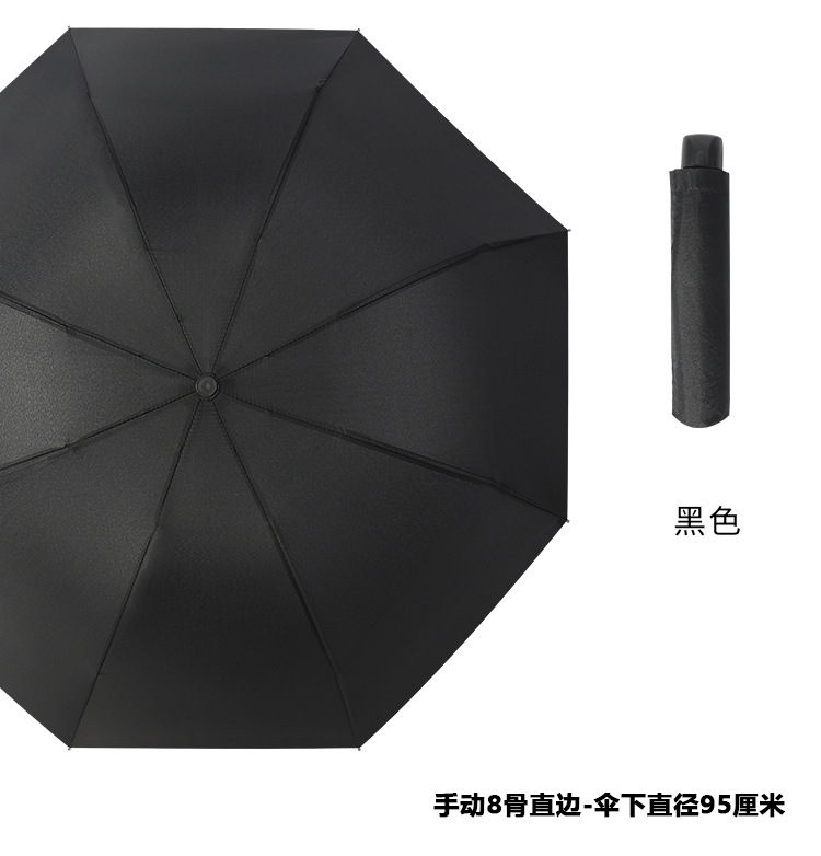 Picture of Umbrella Extra Large Umbrella Large Folding Solid Umbrella Women's Dual-Use Sunscreen Umbrella Sun Umbrella Advertising Umbrella