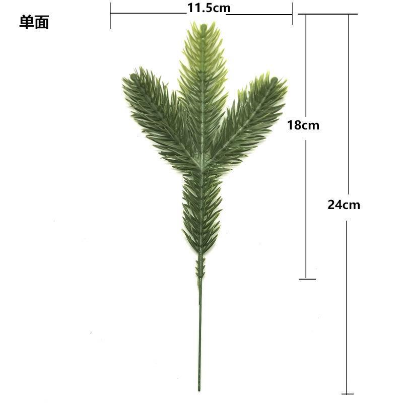 Picture of Amazon for simulation Christmas pine needle simulation green Christmas wreath Christmas tree Christmas decorations green plants