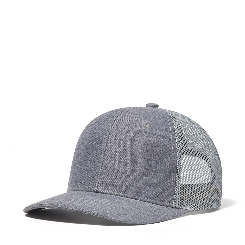 Picture of Wish Micro Bend Hat Rim Truck Hat Men's Outdoor Sun Shading Net Hat Mountaineering Fishing Truck Drivers Hat
