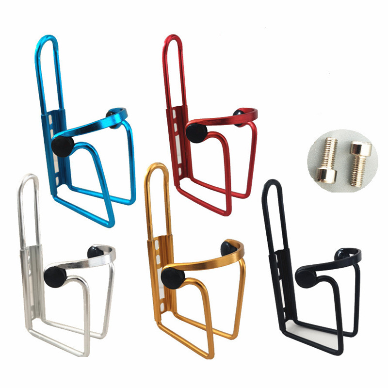 Picture of Manufacturer Wholesale Bicycle Water Bottle Rack Mountain Bike Riding Double Bead Aluminum Alloy Water Cup Holder Dead Fly Bicycle Accessories
