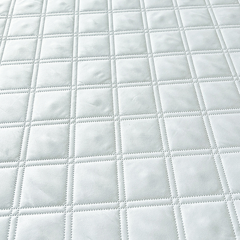 Picture of Ultrasonic wireless quilting and embroidery fabric, cotton-padded Chunya spun brushed fabric, waterproof down jacket lining composite fabric