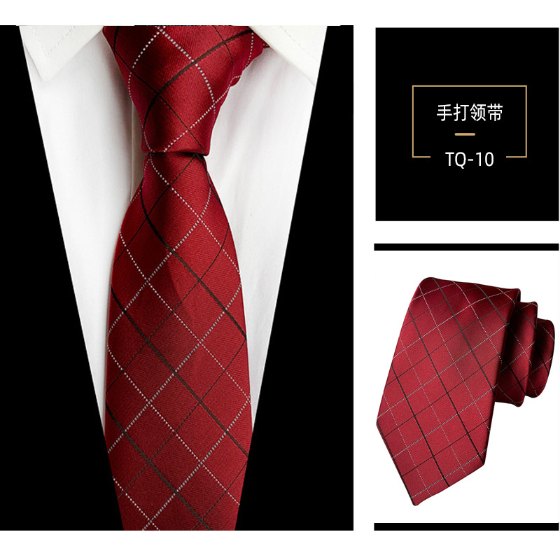 Picture of Tie clothing wholesale polyester material fashion business casual suit accessories source manufacturers in stock supply