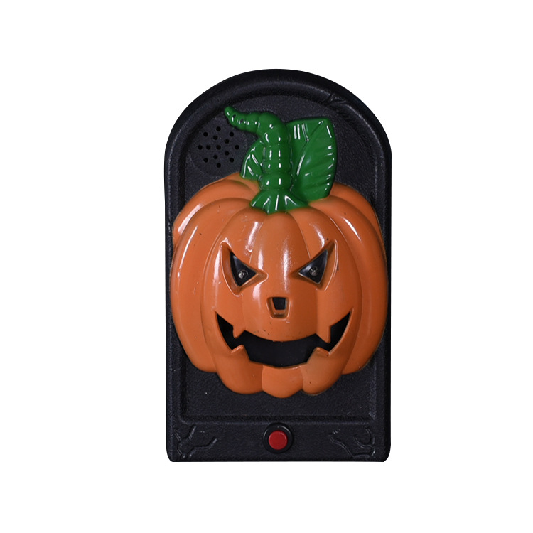 Picture of New Halloween Horror Shape Ghost Eye Doorbell Luminous Haunted House Secret Room Tricky Scary Toy Pendant Wholesale