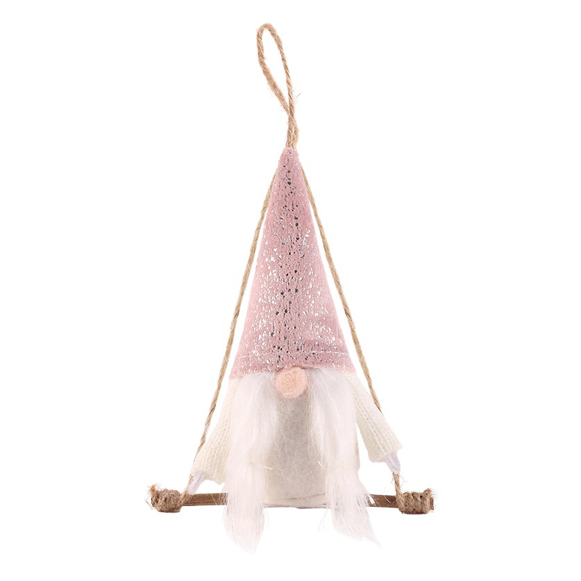 Cross-Border Christmas Decorations Forest Faceless Santa Claus Doll Christmas Tree Pendant Christmas Small Gift