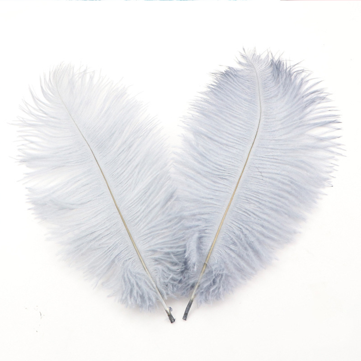 Picture of Ostrich hair 15-20cm mask color feather ear picking accessories DIY jewelry wedding decoration props a variety of colors