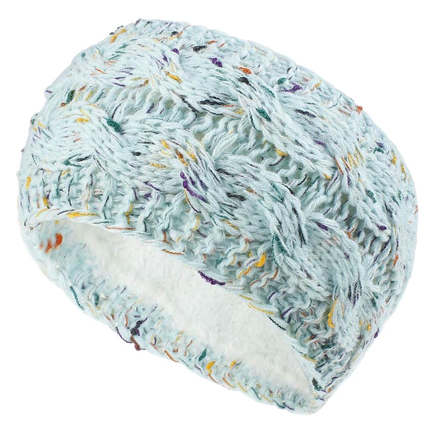 2024 Export European and American New Wool Knitted Headband Fleece-Lined Warm Ear Protection Autumn and Winter Headband Headband Hair Accessories for Women