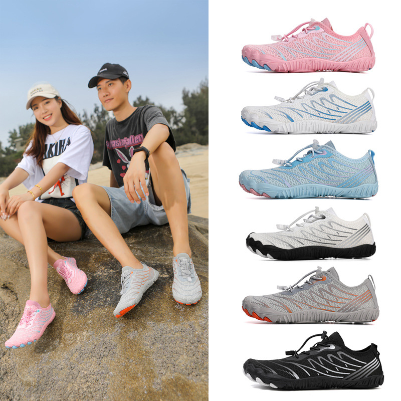 Outdoor River Tracing Shoes, Fishing Amphibious Wading Shoes, Non-Slip and Anti-Cut Beach Shoes, Diving and Swimming Shoes