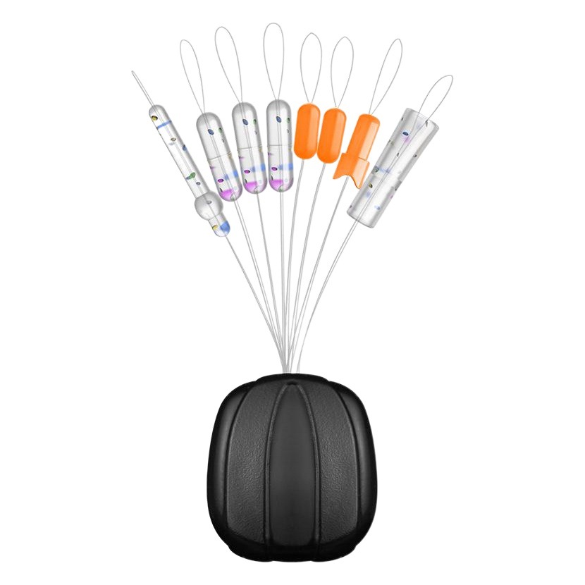 Lake competitive silicone fishing space beans full set suit combination bulk fishing color space beans accessories