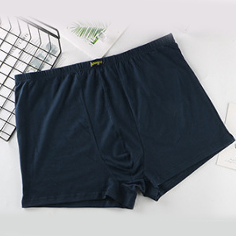 Picture of Wholesale men's cotton underwear for the elderly plus size 10xl high waist flat foot underwear 6xl winter warm underwear