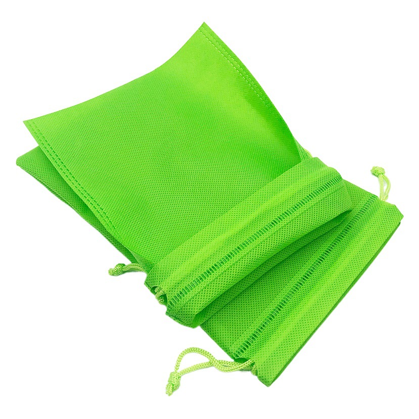 Non-Woven Drawstring Bag Non-Woven Bag Shoe Storage Bag Jump Rope Gift Packaging Bag Direct Supply from Manufacturer Lightweight Storage