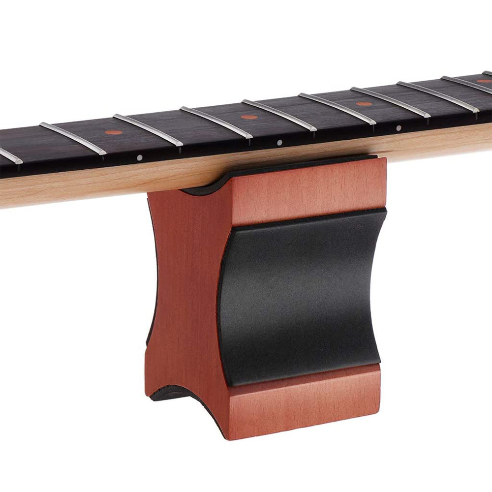 Supply electric Wood guitar stand ukulele pipa cello neck brace for floor stand accessories