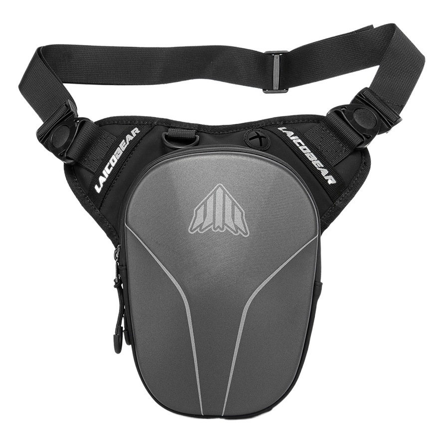 New Carbon Fiber Pattern Camouflage Motorcycle Leg Bag Reflective Multifunctional Outdoor Riding Shoulder Bag Waist Pack Motorcycle Equipment