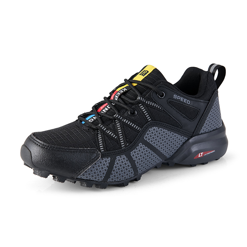 Cross-Border Large Size Mountaineering Low-Top Men's and Women's Shoes Mesh Casual Breathable Couple Sports Shoes Outdoor Cycling Training Shoes