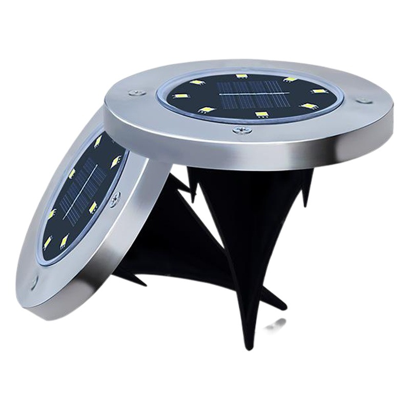 Cross-Border Solar Underground Light Garden Light New Outdoor Courtyard Garden Lawn Light Amazon Rainproof Road Light