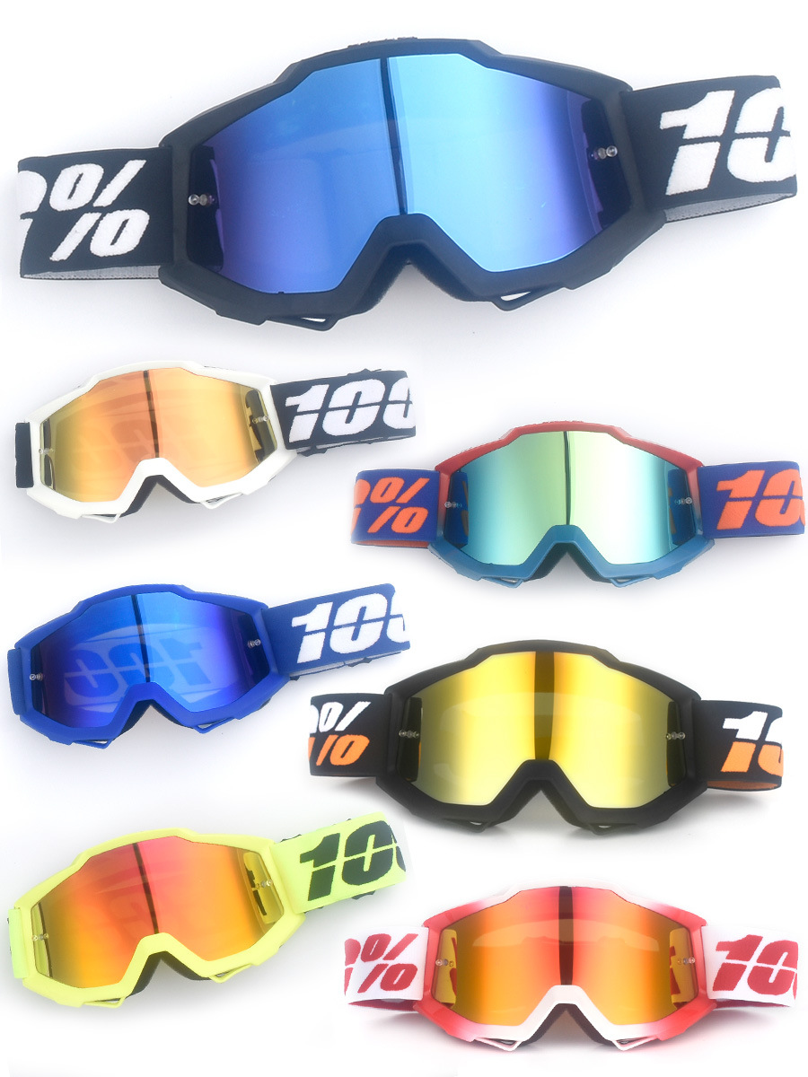 Spot PITSCOTTFOX 100 motorcycle off-road goggles motorcycle helmet goggles full helmet half helmet glasses