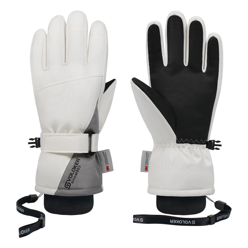 Picture of Warm Fleece-Lined Ski Gloves, Autumn and Winter Gloves, Cycling Gloves, Women's Touch Screen Gloves, Men's Cross-Border Wholesale