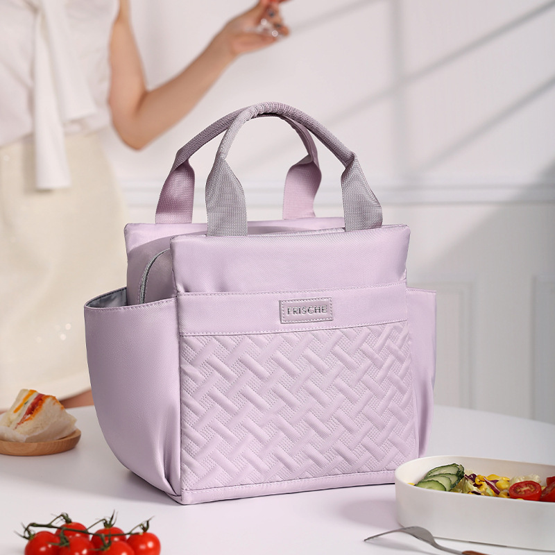 Picture of Bei Lian New Fashion Insulation Bag Large Capacity Work Portable Lunch Box Bag Student Portable Picnic Lunch Bag Wholesale