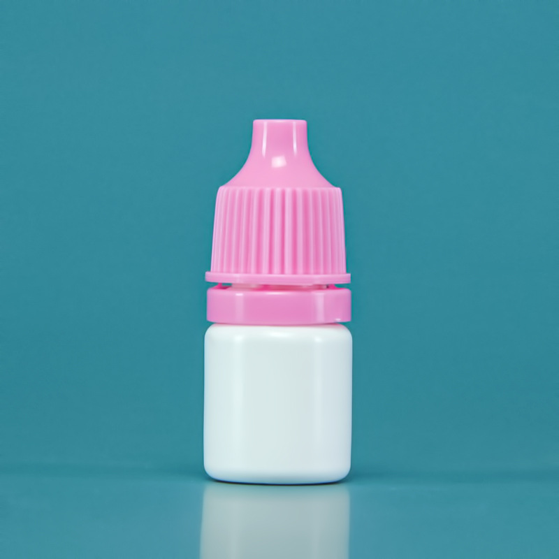 Picture of Spot Wholesale 3ml Eye Drops Bottle Colorful Pointed Mouth Pe Small Mouth Squeeze Pigment White Light-Proof 3 ml Eye Drops