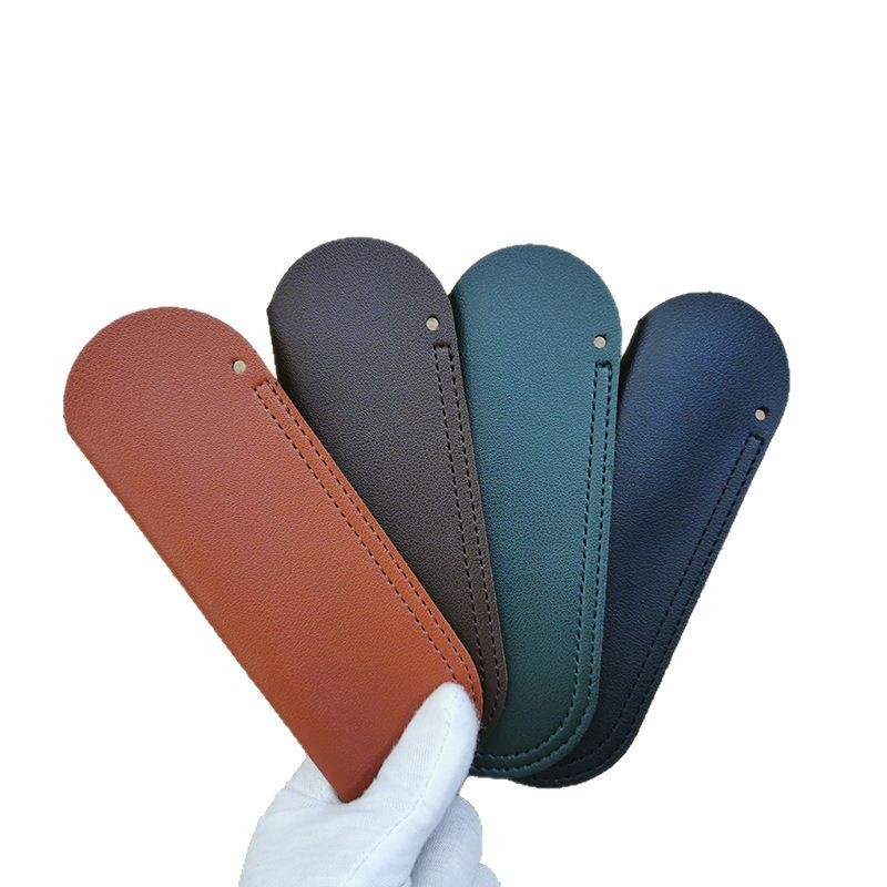 Picture of Manufacturers in stock love raw razor scraper hair shaving knife leather case old-fashioned manual shaving razor PU leather case