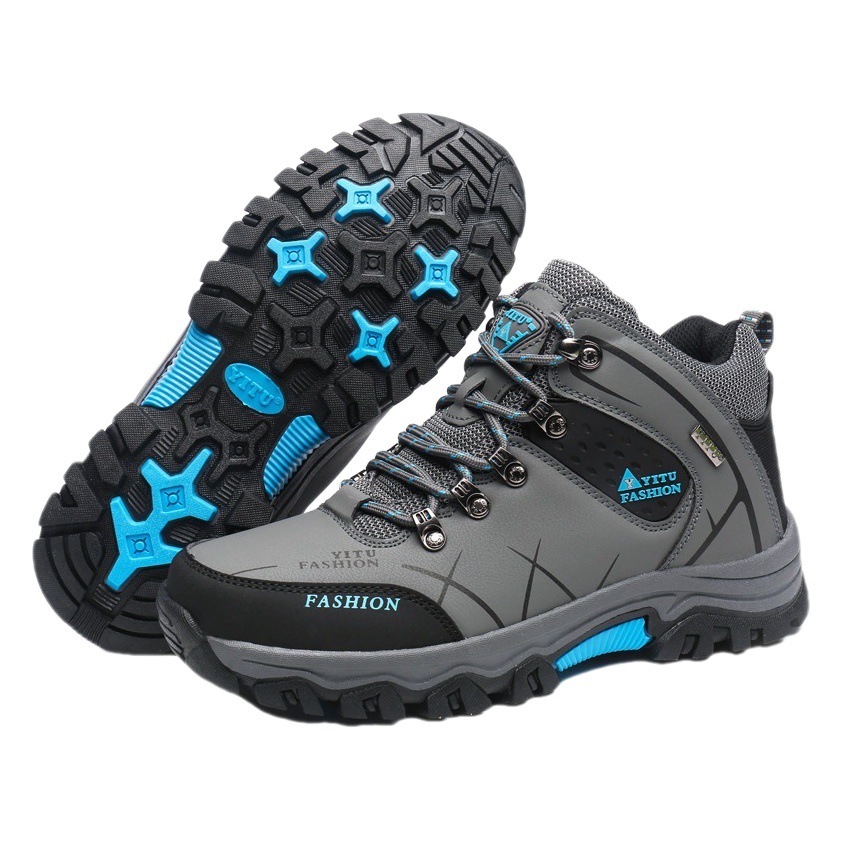 Men'shoes men's autumn and winter New outdoor mountaineering men's travel shoes Sports men's shoes cross-border plus size high