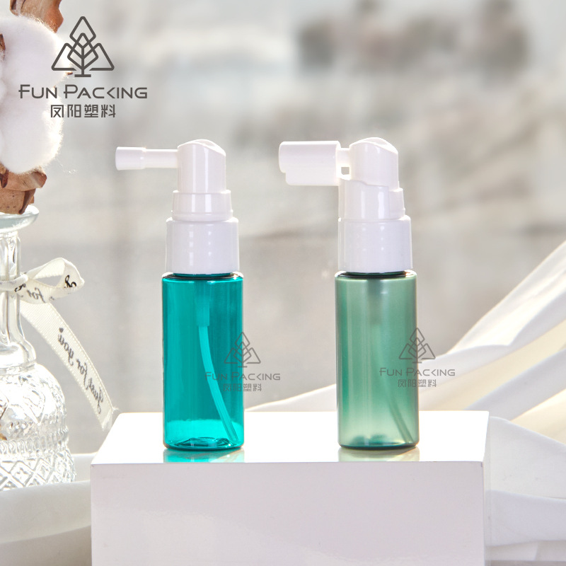 Picture of 20 teeth pet oral spray bottle 20ml elephant nose pump spray bottle 100ml portable sub-bottle long mouth small spray bottle