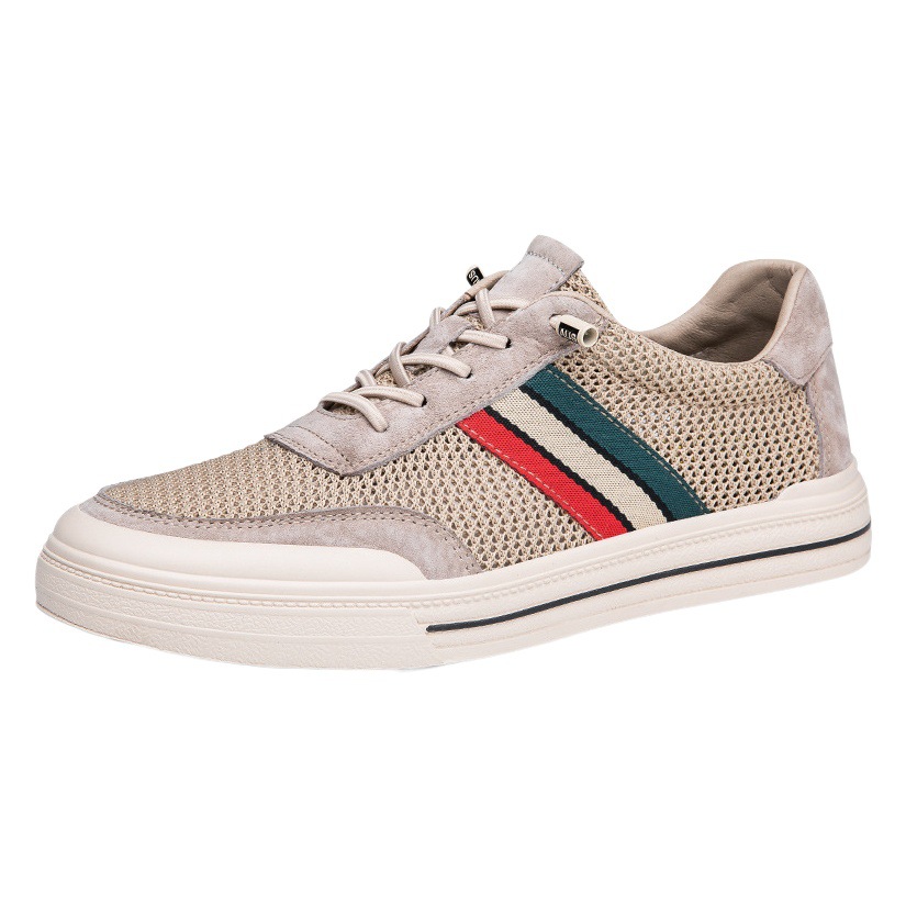 9280 men's shoes flying woven board shoes hollow hole mesh shoes flat retro casual shoes fashion skateboard sneaker tide
