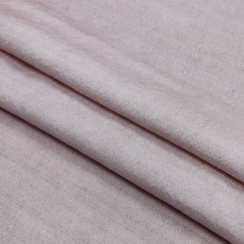Picture of Dirty Light Purple 19mm Silk Tussah Silk Texture Fabric, Hand-Dyed Cold-Dyed Fried Elegant Old Fabric