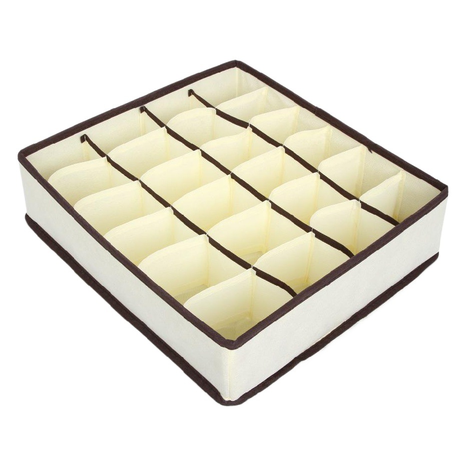 Mesh Underwear Storage Box Four-piece Set Fabric Bra Socks Flatting Box Multi-function Storage for Sundries
