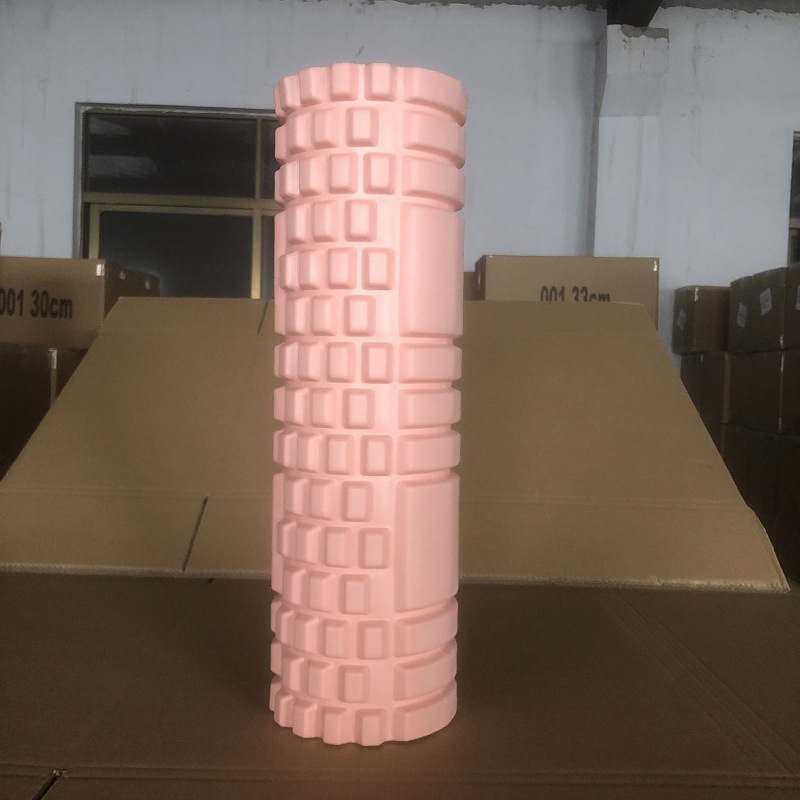 Picture of Factory sales hollow yoga column Mace EVA foam shaft muscle relaxer fitness massage stick roller barrel