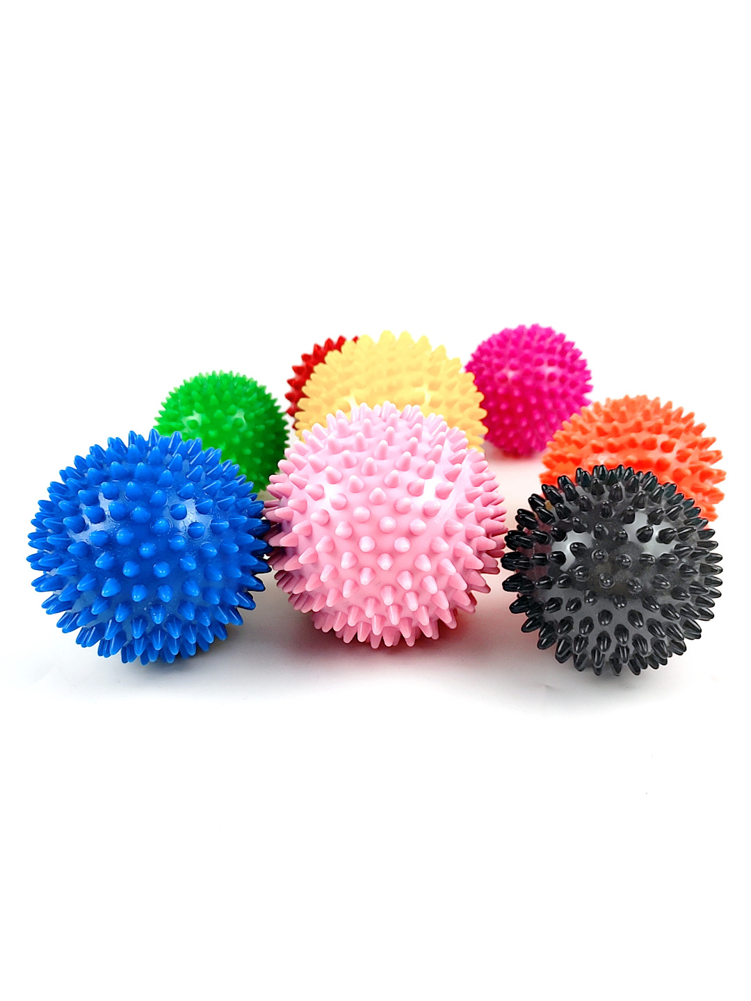 Picture of Yoga hedgehog ball plantar muscle fascia ball PVC massage ball muscle relaxation acupoint massage pricking ball fitness ball