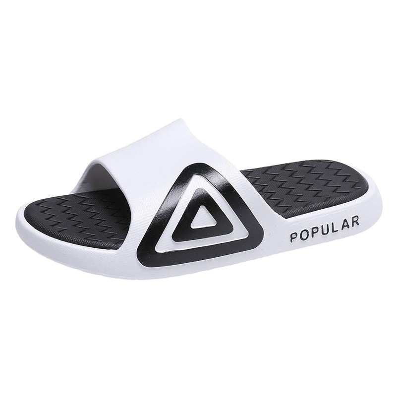 New slippers men's outerwear summer trendy ins men's Korean leisure home non-slip soft bottom one-word drag wholesale