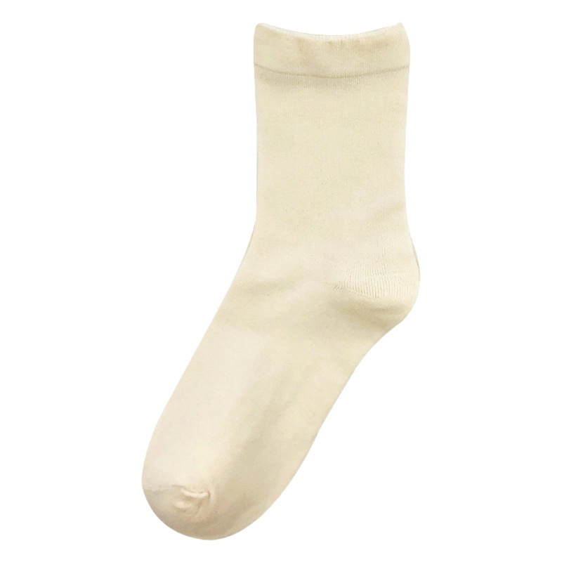 Socks Women's Mid-Calf Trendyy Stockings Mid-Calf Autumn and Winter Women's Confinement Socks Soft and Comfortable Home Casual Socks