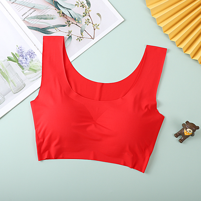Picture of Shangpin Safe Generation Seamless Wireless One-Piece Ice Silk Push-Up Large Size Beautiful Back Sports Bra Underwear for Women
