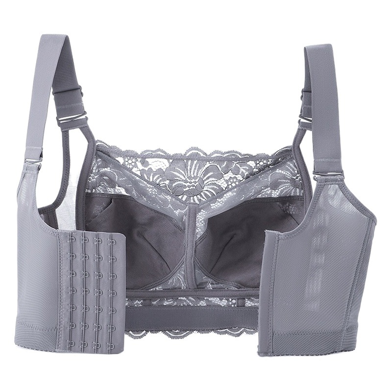 Full Cup Bra Underwear Large Chest Small Anti-sagging Paracinon Breast-free Bra Shrink Artifact Large Cup Tube Bra