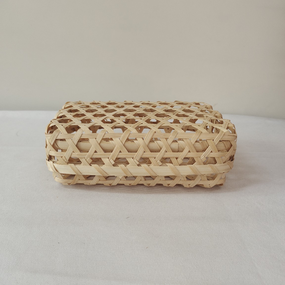 Bamboo Box Bamboo Basket Gift Box Accompanying Gift Box Holiday Gift Candy Packaging Basket