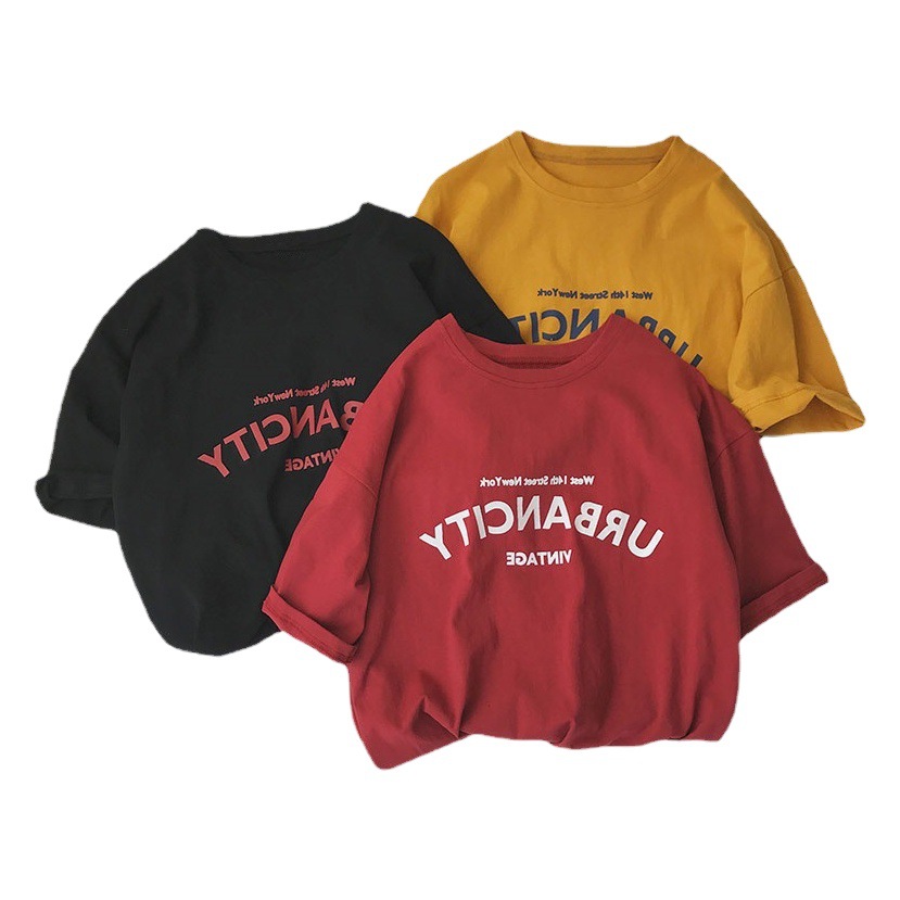 Bottoming Shirt Women's 2024 Summer Korean Style New Short-Sleeved T-Shirt Women's Loose Student Clothes Women's Tops Wholesale