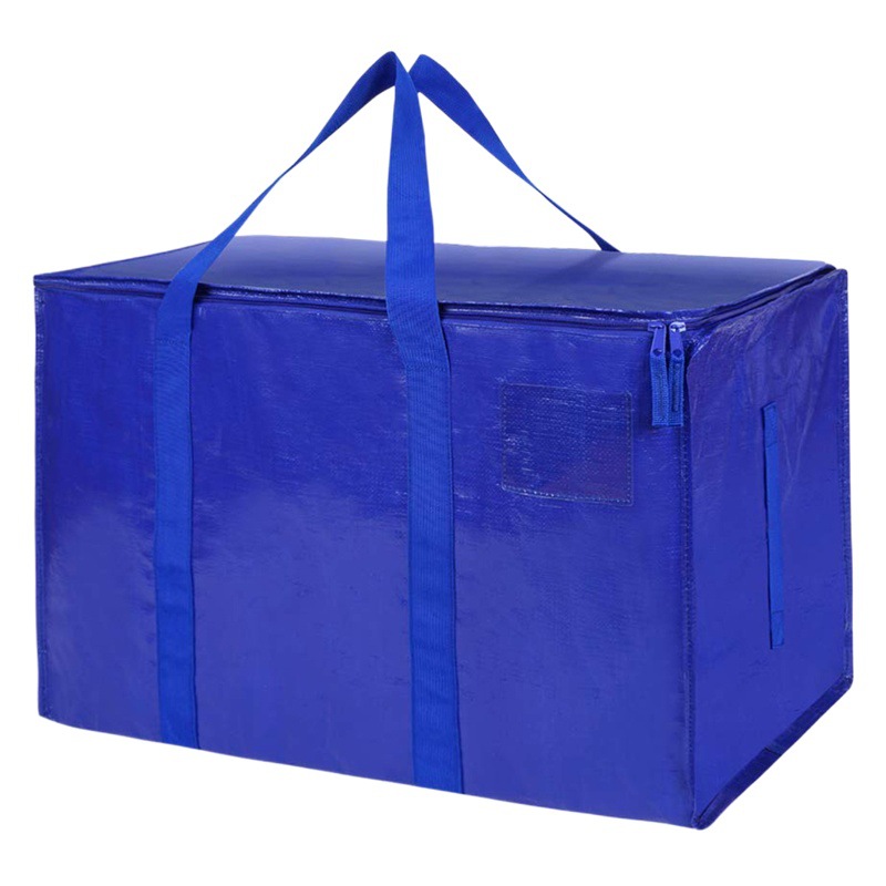 Picture of in stock Packing Moving Bag Thickened Woven Material Large Capacity Clothes Quilt Storage Bag Travel Outdoor Luggage Bag