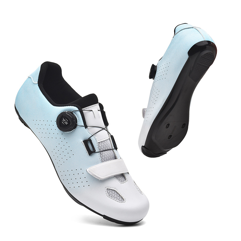 Cross-border Daifa Professional Road Lock Shoes Breathable Lockless Cycling Shoes Men's and Women's Cycling Shoes Mountain Lock Shoes Bike Shoes