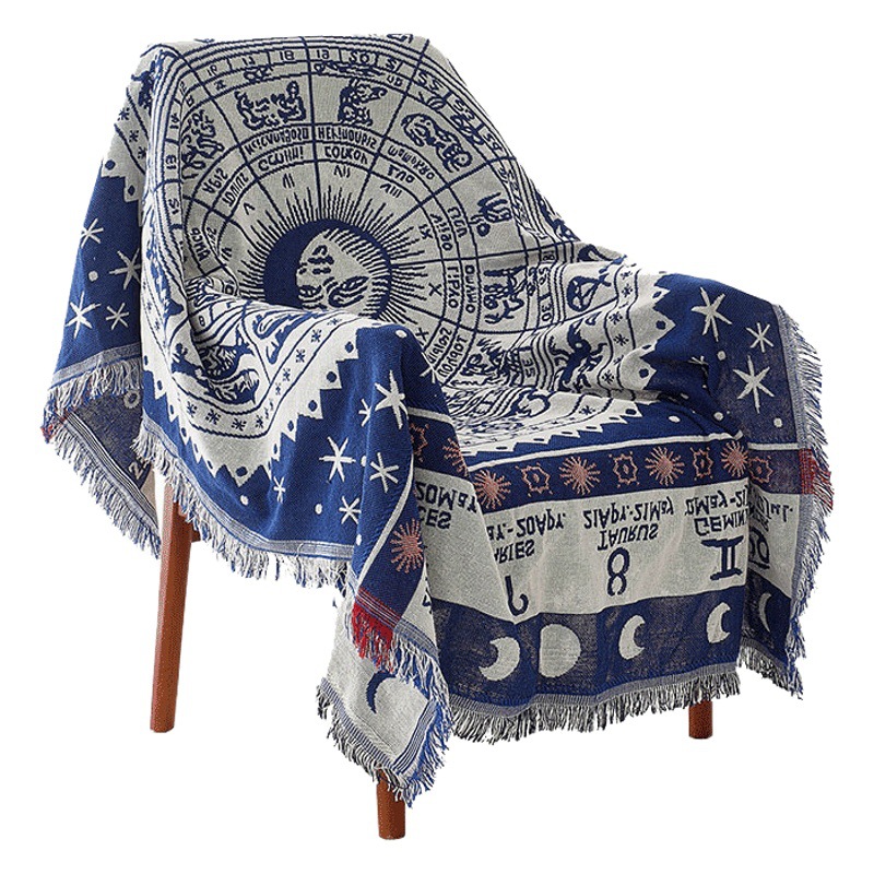 Scandinavian Simple Sofa Blanket Cover Cloth Winter Nap Living Room Accessible Luxury Style Sofa Cover Dustproof Anti-Slip Sofa Towel