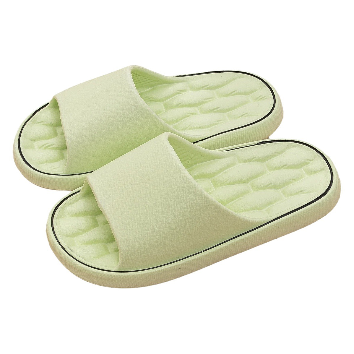 Summer bathroom slippers eva not smelly feet home indoor couple bathroom non-slip bath slippers women's household