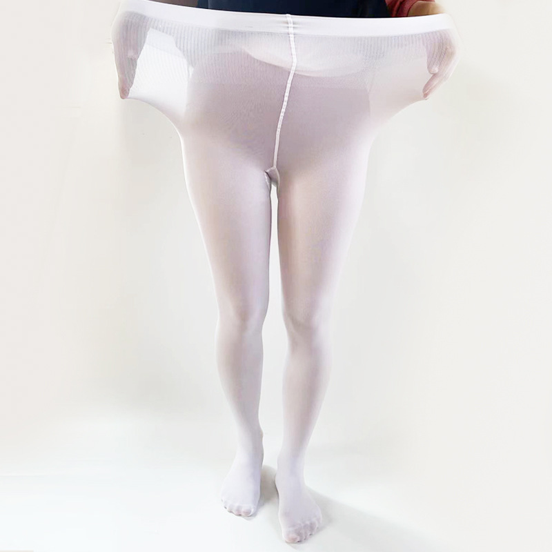 Senna super size velvet 100g concealer Joker bare leg artifact double crotch spring and autumn meat black and white pantyhose