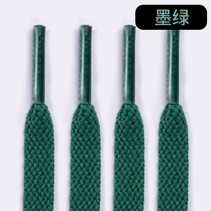 Picture of Wild elephant shoelaces wholesale single flat sneaker canvas basketball board shoes powder black gray color white shoelace rope a pair