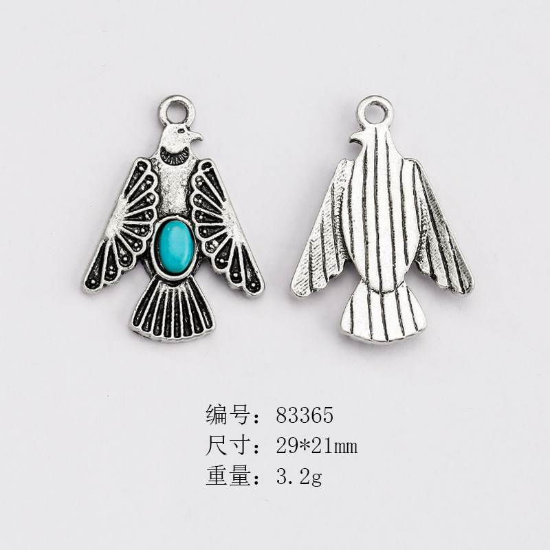 Picture of Cross-border Hot Selling European and American Style Vintage Native American Neajo Pine Stone Jewelry Accessories Imitation diy Pendant