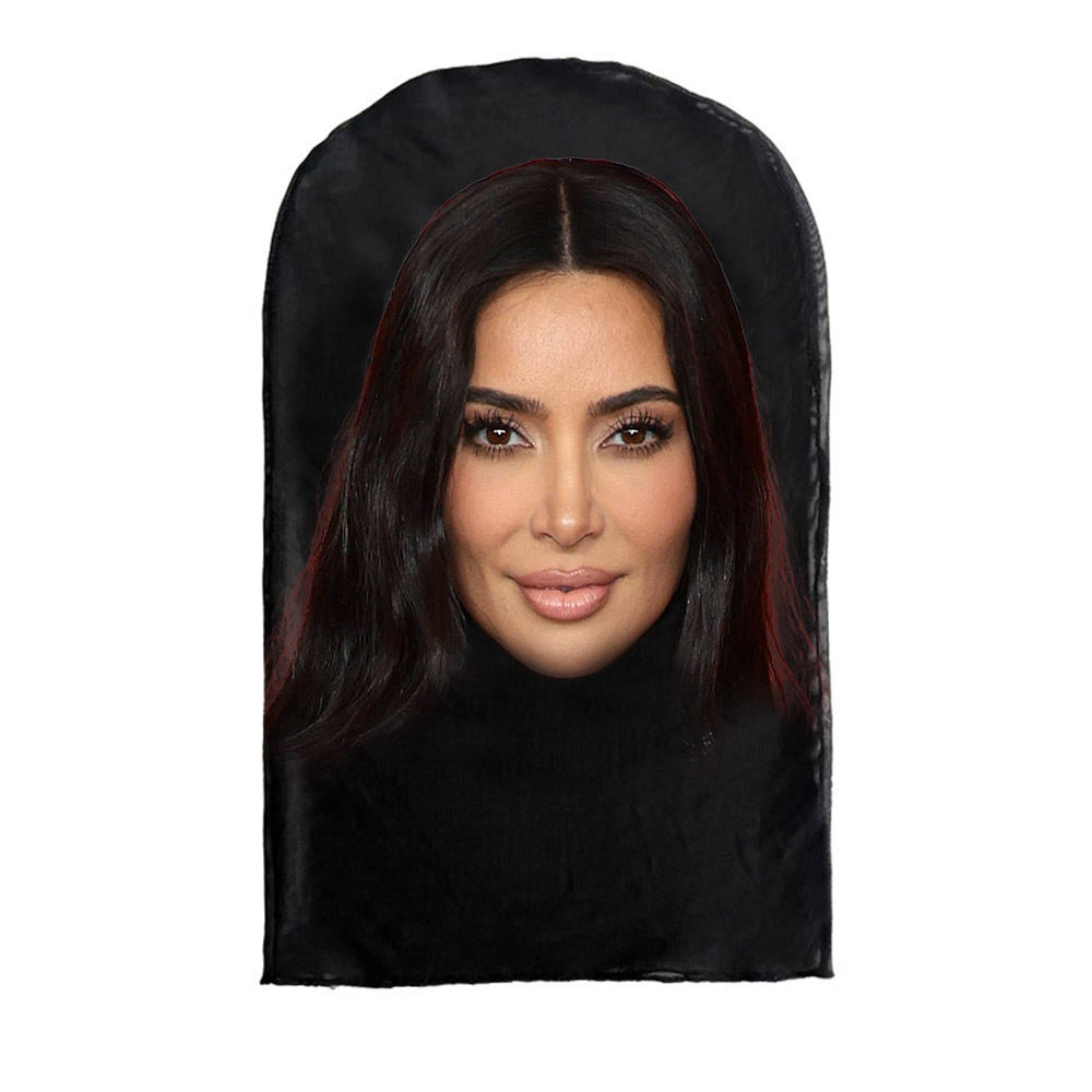 Picture of Cross-border Hot Full-cover Visual Mesh Cover Party Funny 3D Printed Cover Kobe Face Cover