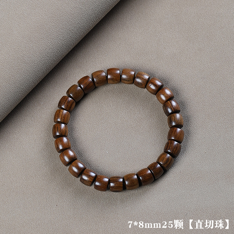 Picture of Black pear old beads men and women hand string text play beads beads mahogany popular jewelry wooden jewelry